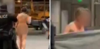Γυμνή γυναίκα τριγυρνούσε μέσα σε αεροδρόμιο