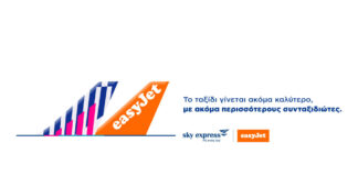 Νέα συνεργασία SKY express-easyJet