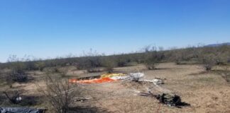 Συντριβή μαχητικού αεροσκάφους στην Αριζόνα – Σώος ο πιλότος