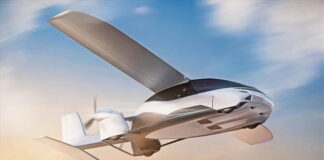 Ένα τετραθέσιο αερο-ταξί