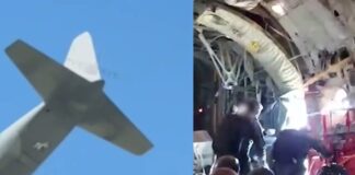 Έλληνας αλεξιπτωτιστής κρεμόταν από το αεροπλάνο στα 5.000 πόδια