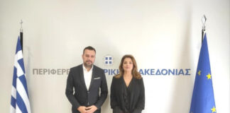 Συνάντηση του Αντιπεριφερειάρχη Τουρισμού Αλ. Θάνου με την Αντζελα Γκερέκου