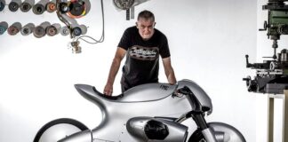Πώς μια μοτοσικλέτα BMW R nineT μεταμορφώθηκε σε δίτροχο μαχητικό αεροσκάφος