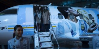 Ένα αεροσκάφος αφιερωμένο στον Μαραντόνα