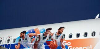 Με τα φτερά της AEGEAN και το «δικό της» αεροπλάνο πετά στο Μιλάνο η Εθνική Ομάδα Μπάσκετ