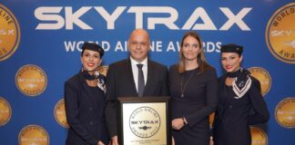 Η AEGEAN διακρίθηκε και πάλι ως η «Καλύτερη Περιφερειακή Αεροπορική Εταιρεία στην Ευρώπη»