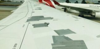 Τι δουλειά έχει η κολλητική ταινία στα φτερά αεροπλάνων