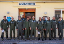 Με μαχητικό τύπου Mirage 2000-5 πέταξε ο Διοικητής της ΥΠΑ, Γ. Δριτσάκος