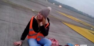 «Αλαλούμ» στο αεροδρόμιο του Βερολίνου με ακτιβιστές