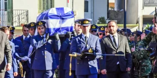 Πτώση Phantom F-4: Θρήνος στην κηδεία του υποσμηναγού