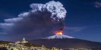 «Παρέλυσε» το αεροδρόμιο της Κατάνιας λόγω ηφαιστειακής τέφρας