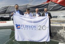 Το Trimaran IDEC SPORT επισκέπτεται την Μαρίνα Φλοίσβου