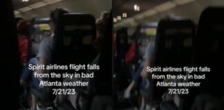 Spirit Airlines: Επιβάτες ουρλιάζουν με αναταράξεις λόγω κακοκαιρίας