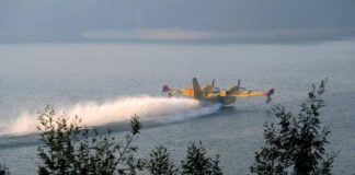 Πάνω από 200 ώρες πτήσης συμπλήρωσαν τα πυροσβεστικά αεροσκάφη της Αεροπορίας μέσα σε 4 ημέρες