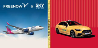 Η FREENOW συνεργάζεται με τη SKY express