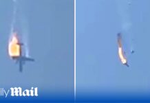 Βίντεο με την κατάρριψη ρωσικού αεροσκάφους από τη Wagner