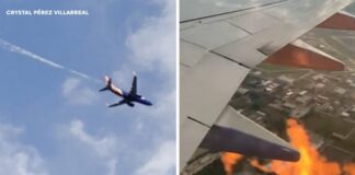 Κινητήρας αεροπλάνου έπιασε φωτιά λίγο μετά την απογείωση