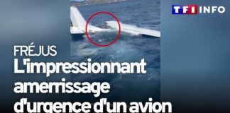 Δραματική προσθαλάσσωση τουριστικού αεροσκάφους στην Κυανή Ακτή