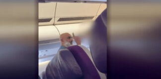 Αεροπλάνο αναγκάστηκε να επιστρέψει μετά από τις αντιδράσεις επιβάτη