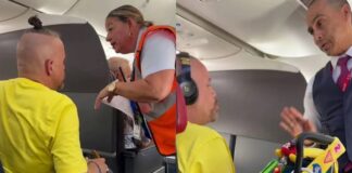 American Airlines: Έξαλλος επιβάτης με συνταξιδιώτη του που είχε πολλές αποσκευές