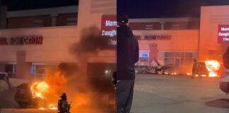 Αεροπλάνο συνετρίβη σε πάρκινγκ λίγα μέτρα μακριά από εστιατόριο