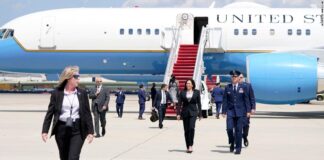 ΗΠΑ: Το αεροσκάφος της Κάμαλα Χάρις εξετράπη