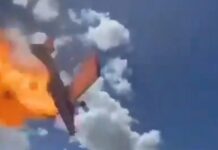 Χιλή: Αεροσκάφος χτυπά σε καλώδια και παίρνει φωτιά