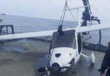 Ιδιωτικό αεροσκάφος έπεσε στη θάλασσα και σώθηκαν και οι 9 επιβάτες!