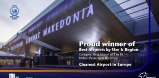 Ο Αερολιμένας Θεσσαλονίκης «Μακεδονία» στα κορυφαία αεροδρόμια της Ευρώπης