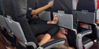 Ζευγάρι σε πτήση…έγινε viral