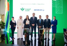 AEGEAN και Saudia ανακοίνωσαν τη συνεργασία τους για πτήσεις κοινού κωδικού