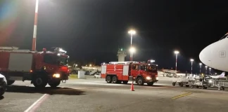 Κέρκυρα: Κινητοποίηση της Πυροσβεστικής στο αεροδρόμιο λόγω υπερθέρμανσης φρένων αεροπλάνου