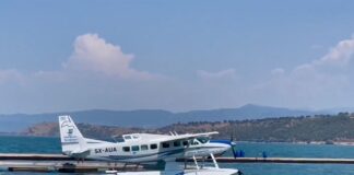 Για πρώτη φορά υδροπλάνο στην Αμφιλοχία