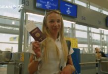 To video από το ταξίδι της Ελληνικής Ολυμπιακής αποστολής με την ειδική πτήση της AEGEAN για Παρίσι