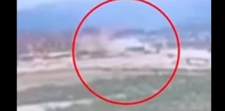 Νεπάλ: Η στιγμή που το αεροσκάφος σέρνεται στο έδαφος