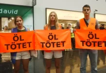 Ακτιβιστές διαδήλωσαν στο αεροδρόμιο της Βιέννης