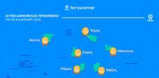Ferryscanner: Οι δημοφιλέστεροι τουριστικοί προορισμοί στην Ελλάδα