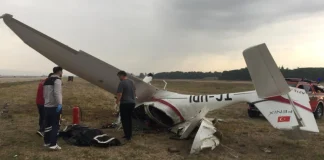 Εκπαιδευτικό αεροσκάφος συνετρίβη στην Προύσα