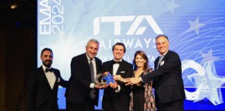 Η ITA Airways κερδίζει την «Καλύτερη Business Class» στα European Mission Awards 2024