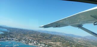 Ερμιόνη: Πρώτη πτήση της Hellenic Seaplanes πάνω από τη πελοποννησιακή Ριβιέρα