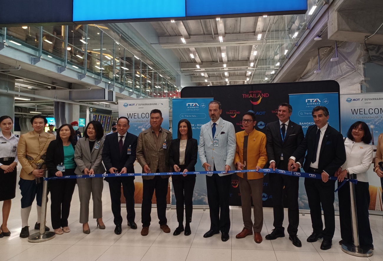 Ribbon Cut Airport BKK