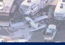 Καλιφόρνια: Αεροπλάνο συνετρίβη σε χώρο στάθμευσης δίπλα σε πίστα αγώνων