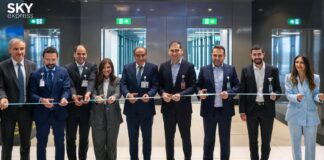 Θερμή υποδοχή για τη SKY express στο αεροδρόμιο της Κωνσταντινούπολης