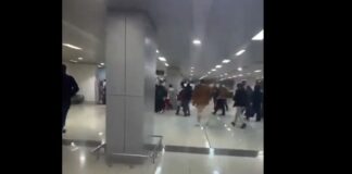 Σκηνές χάους στο αεροδρόμιο της Δαμασκού