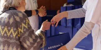 «AEGEAN Santa Crew»: Εθελοντές-εργαζόμενοι της AEGEAN έστειλαν μήνυμα προσφοράς