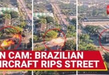 Σάο Πάολο: Αεροπλάνο συγκρούστηκε με λεωφορείο