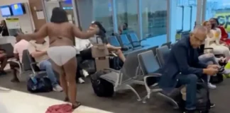 Spirit: Γυμνή γυναίκα σε έξαλλη κατάσταση στο αεροδρόμιο