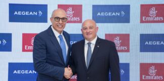 Η Emirates και η AEGEAN διευρύνουν τη συνεργασία τους