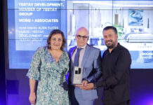 YESTAY DEVELOPMENT: 2 βραβεία στα Interiors Awards 2025