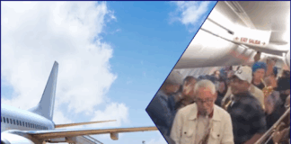 Τζαζ μπάντα έσωσε την ατμόσφαιρα σε καθυστερημένη πτήση